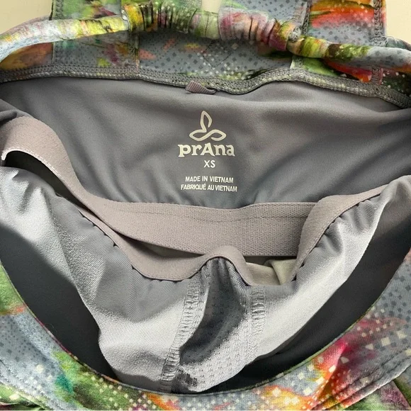 Prana Cantine Dress Blue Graceful Stretch Halter Double Strap back Round Neck XS - Picture 3 of 16